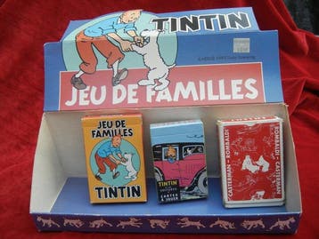 Tintin - 26 jeux de cartes / PLV / CP - Moulinsart/Rombaldi