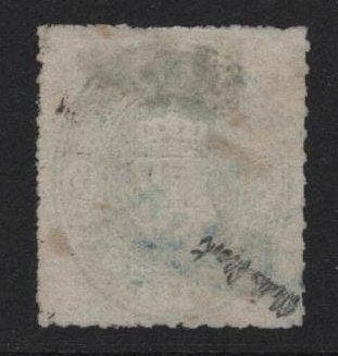 Oldenburg 1862 - Wapen 1/3 Groschen, gesigneerd Müller-Mark, Gestempeld