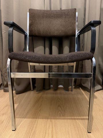 Gijs van der Sluis - Fauteuil - Textile, Chrome - Fauteuil