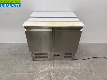 Bartscher Saladette en acier inoxydable Établi réfrigéré 2, Verzenden
