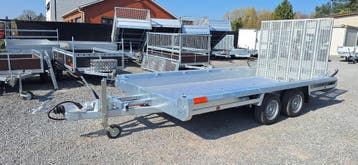 Machinetransporter Hulco terrax-2 – 3500 KG, Autos : Divers, Remorques, Ophalen