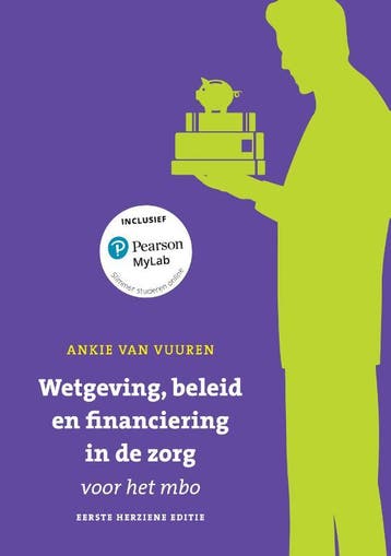 Wetgeving, beleid en financiering in de zorg voor het mbo,, Verzenden, Zo goed als nieuw, Ankie van Vuuren