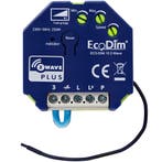 EcoDim Z-Wave LED Inbouwdimmer 0–250W | Google Alexa, Verzenden, Nieuw