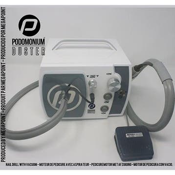 PodoMonium Pedicuremotor Duster met Stofafzuiging, Verzenden, Nieuw, Hand- en Voetverzorging