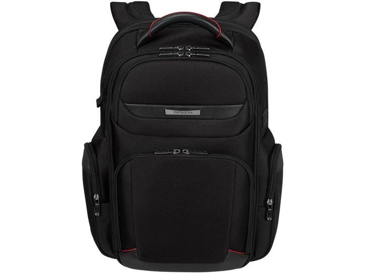 Samsonite PRO-DLX 6 - Rugzak - 2 USB-poorten - 15,6 inch, Computers en Software, Laptoptassen, Zo goed als nieuw, Verzenden