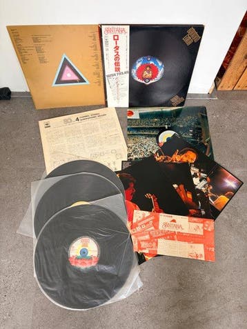 Santana - Lotus - Complete with OBI, inserts and posters - 3