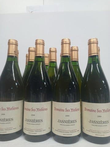 1999 Domaine des Molieres Jasnieres - Loire - 12 Flessen