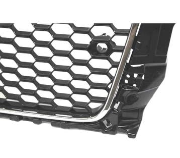 CALANDRE AUDI A3 8V 12-16 LOOK RS3 NOIR CHROMÉ, Verzenden, Nieuw
