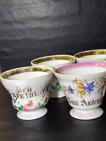 Krister KPM - Tasse (5) - porcelaine dure - En souvenir
