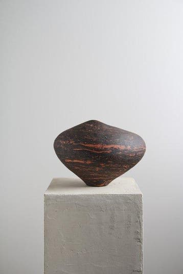 Valentina Cojocaru - sculptuur, Giove Rosso 02 - Sculptural, Antiquités & Art