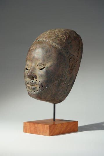 Een bronzen masker - Uitvaart - Ife - Nigeria