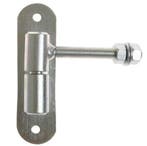 Verstelbaar poortscharnier paumelle M12 verzinkt, Nieuw