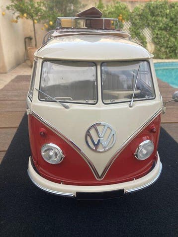 Autres Altaya 1:8 - Modelauto - Volkswagen T1 Samba Bus
