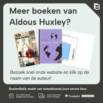 Brave New World / Vintage Classics 9781784877750, Verzenden, Zo goed als nieuw, Aldous Huxley