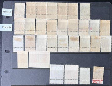 Belgique 1912 - Roi Albert Ier - Mix collection including 4, Timbres & Monnaies, Timbres | Europe | Belgique