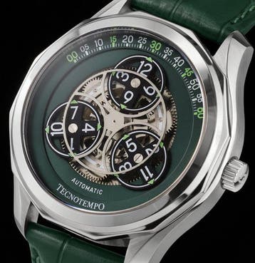 Tecnotempo - Rotation & Revolution - Automatic Japan Movt, Nieuw