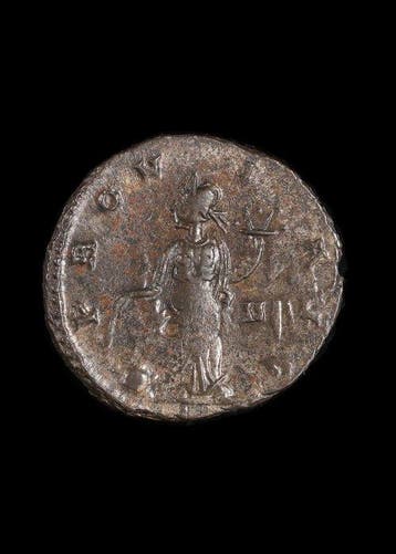 Oud-Romeins Brons Antoninianus van Gallienus (Zonder