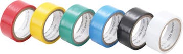 Bgs Technic Isolatieband, pvc, 6 delig, Verzenden