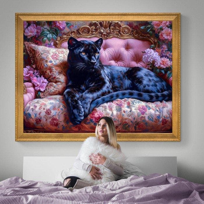 CREATIVE_HUB - Black panther pink relax, Maison & Meubles, Maison & Meubles | Autre