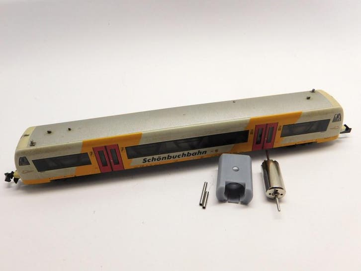 micromotor NBE001 Bemo Regio Shuttle RS1, RAB 650, VT 010 ea, Hobby & Loisirs créatifs, Trains miniatures | Échelle N, Envoi