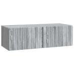 vidaXL Wandmontage TV-kast Grijs sonoma 98 x 41 x 30 cm, Verzenden, Nieuw