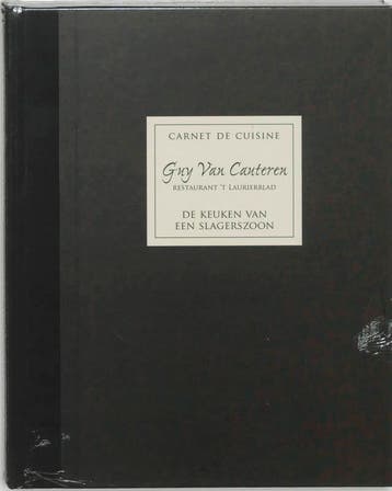 Carnet de cuisine - Guy van Cauteren - Nederlandse versie, Boeken, Verzenden, Zo goed als nieuw, G. Van Cauteren