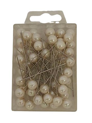 Parelspelden WM 05 Champagne 10 mm doosje 50 stuks, Nieuw