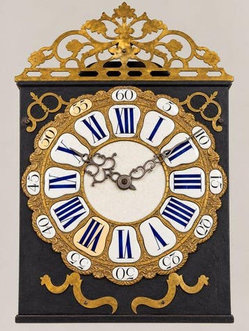 Horloge comtoise - Antique Laiton, Métal - 1750-1800 -, Antiquités & Art