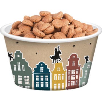 Snoepbakjes Welkom Sint En Piet 5st, Verzenden