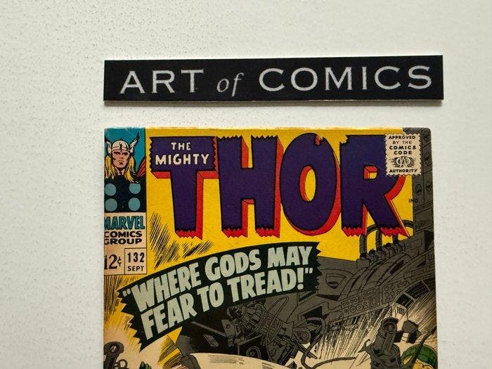 The Mighty Thor #132 - 1st Appearance Of Ego The Living, Livres, BD | Comics