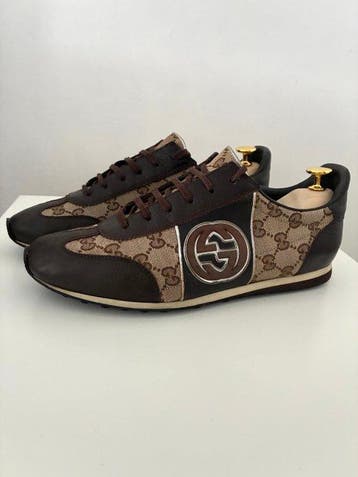 Gucci - Chaussures à lacets - Taille : EU 42.5, Nieuw