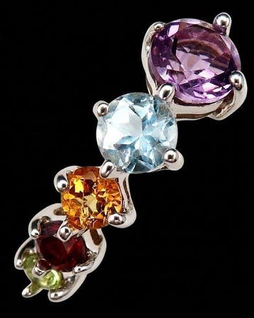 Amethist - Zilver, Het Geheim van de Tovenaars – Ring met