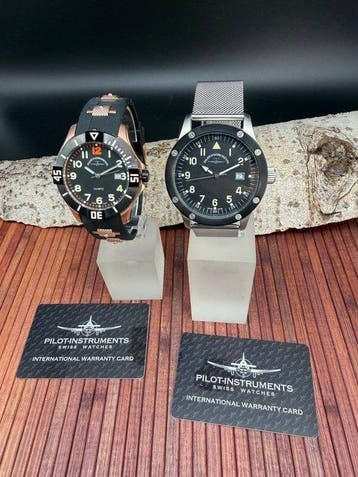 Pilot Instruments Swiss Made - Swiss Team - Zonder, Nieuw