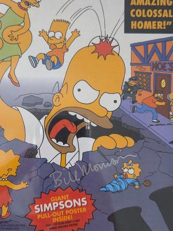 Simpsons Comics 1 - Simpsons Comics #1 - 1 Signed comic,