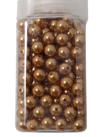 Rijgparels Pearls Goud 12 mm 220 gr. 250 stuks, Nieuw