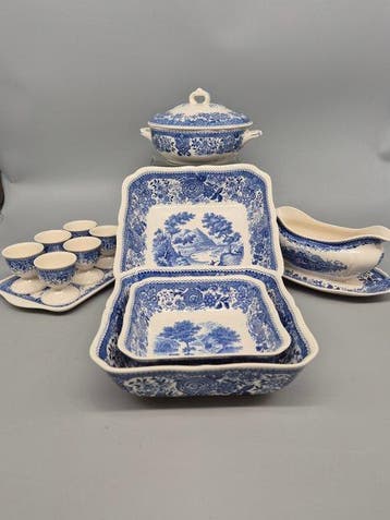 Eetservies - Villeroy & Boch Burgenland – Servier-Set Blau