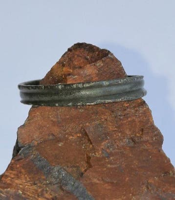 Médiéval Bronze Bague de mariage. Excellent état. (Sans prix