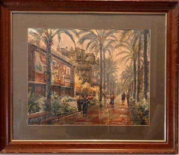 Guillermo Sanchis (XX) - Paseo de la Alameda (1985)