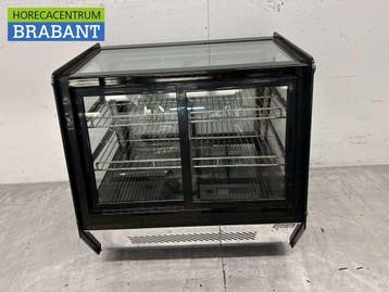 HCB Luxe koelvitrine Gebaksvitrine 125 liter 230V Horeca, Ophalen of Verzenden, Nieuw in verpakking