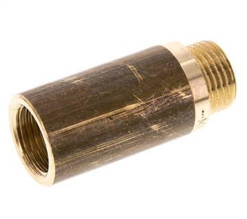 G 1/2 F/M Rallonge en laiton DIN 3523 - 50 mm, Verzenden