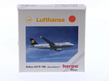 Schaal 1:500 Herpa 508933 Lufthansa Airbus A319-100 Rüss.., Ophalen of Verzenden