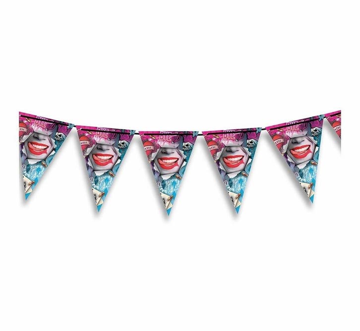 Slinger Suicide Squad 3m, Hobby en Vrije tijd, Feestartikelen, Nieuw, Verzenden