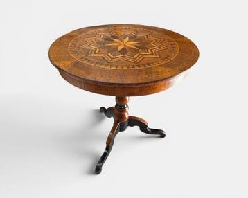 Table dappoint - Noyer, Palissandre