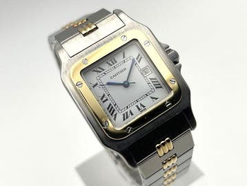 Cartier - Santos Carrée GM - 2961 - Serviced - Box & papers