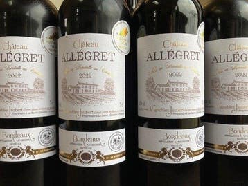 2024 Chateau Allegret - Bordeaux - 12 Bouteilles (0,75 L), Nieuw