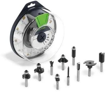 Festool Box-OF HW S8 Mix routerbits 10-delig, Verzenden, Nieuw