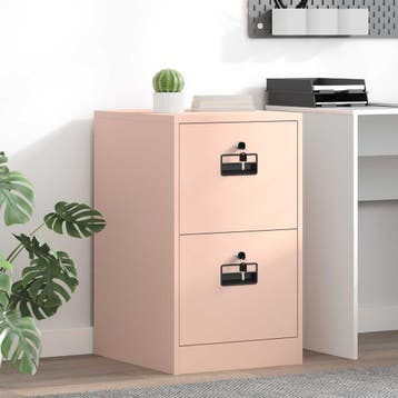 vidaXL Bestandkast met lade Roze 44 x 50 x 74,5 cm, Verzenden