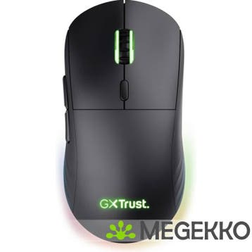 Trust GXT 927 Redex+ Draadloze Zwarte Gaming Muis, Verzenden, Nieuw