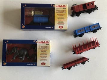Märklin H0 - Modeltrein goederenwagonset (6) - Circus