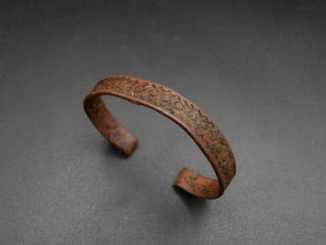 Viking period : rare and beautiful small bronze Viking